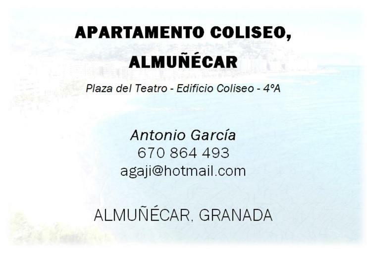 Apartamento Coliseo Almuñécar Exterior foto